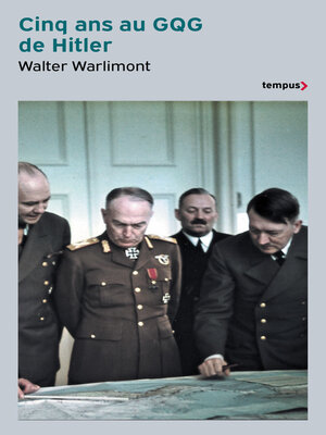 cover image of Cinq ans au GQG de Hitler